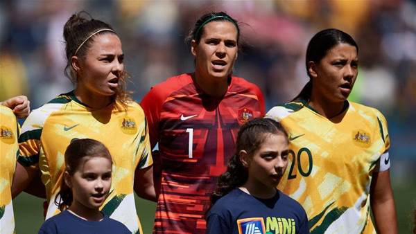 Kerr brace leads Matildas past Chile