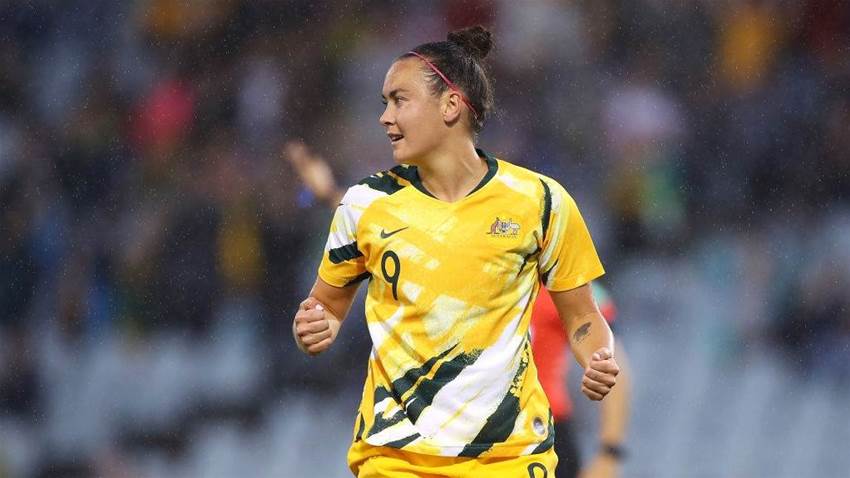 Matildas Foord nets three in Taiwan rout Matildas Foord nets three in Taiwan rout