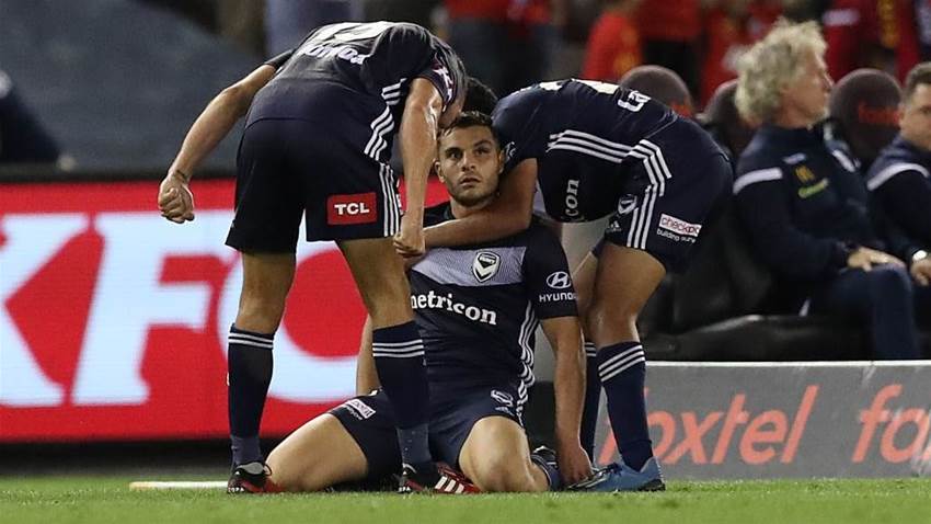 'He's a good boy': Victory coach touched by Nabbout 'ending the game crying' 'He's a good boy': Victory coach touched by Nabbout 'ending the game crying'