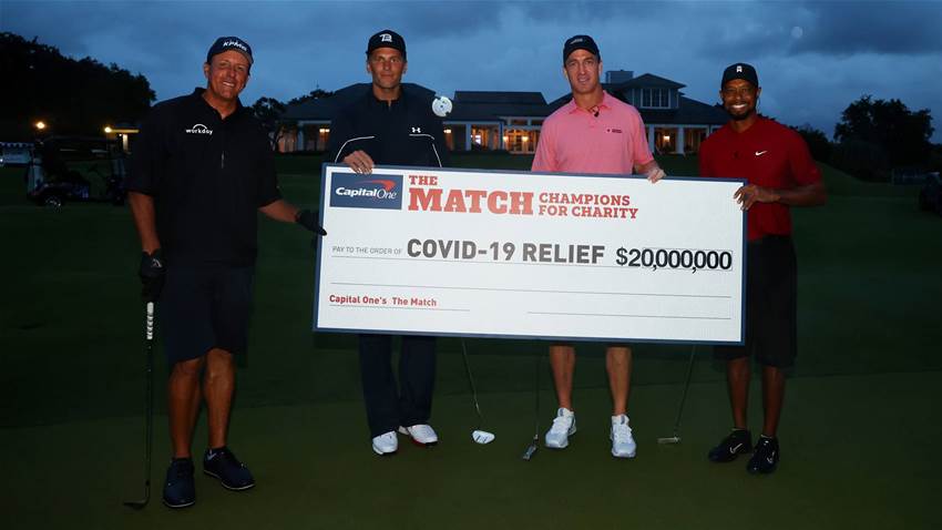 Woods & Manning win charity match