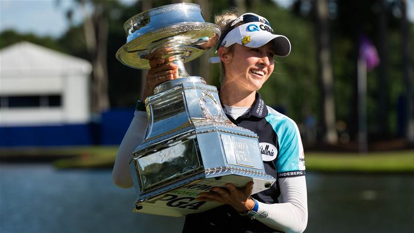 A major for Nelly Korda and No.1 world ranking A major for Nelly Korda and No.1 world ranking