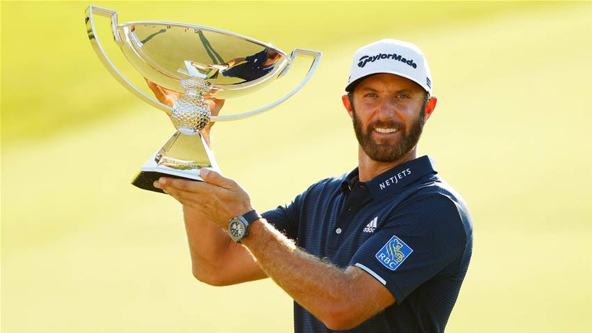 Johnson claims golf's richest pay day Johnson claims golf's richest pay day