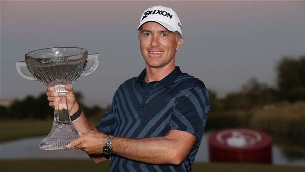 Laird rolls dice for PGA Tour win in Las Vegas