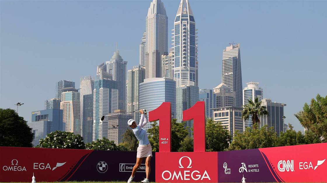 Minjee Lee in the hunt for Dubai title