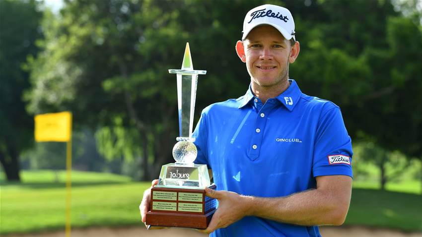 Hansen fights back to win Joburg Open Hansen fights back to win Joburg Open
