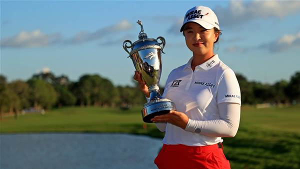 Kim closes in on top ranking with 12th LPGA Tour title