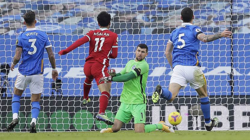Brighton hold Liverpool, City win in EPL