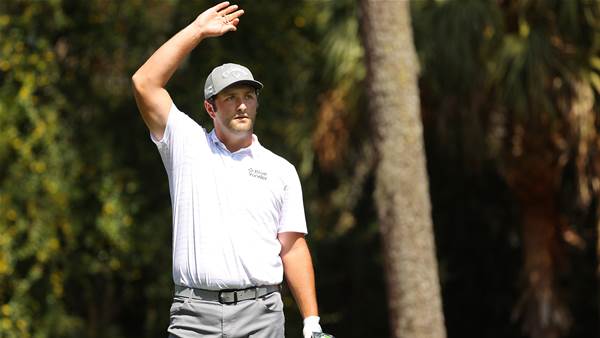 Rahm to leave Masters for son's birth