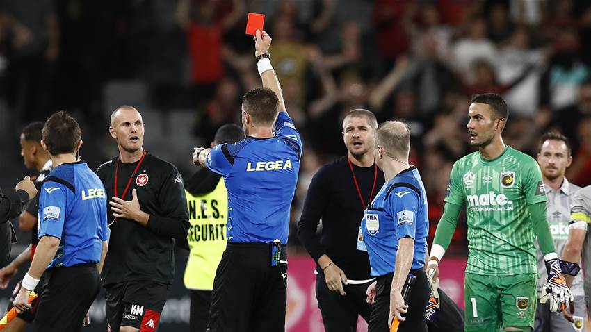 'I'm embarrassed...' - Wanderers' Robinson unhappy with VAR 'I'm embarrassed...' - Wanderers' Robinson unhappy with VAR