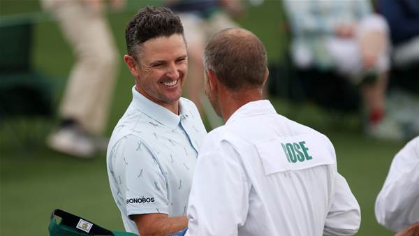 Justin Rose in command at Augusta
