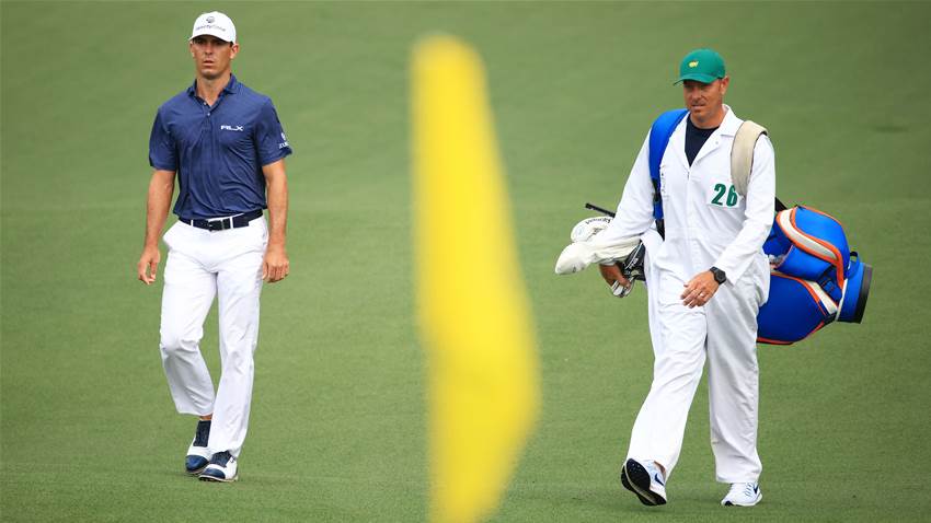 Horschel embraces Masters slip and slide Horschel embraces Masters slip and slide
