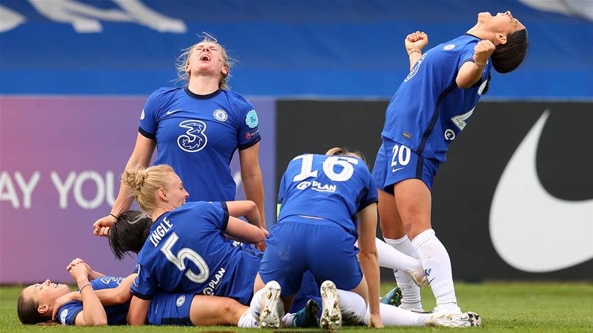 'It's what I'm paid to do' - Sam Kerr brace puts Chelsea on title brink