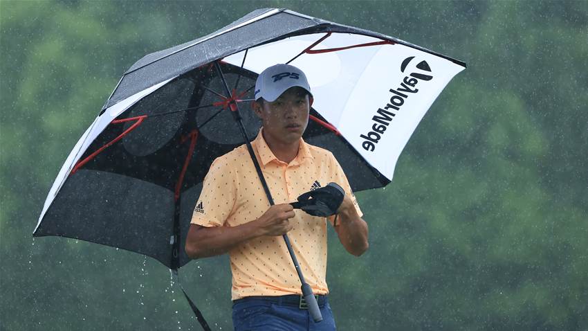 Morikawa leads rain-interrupted Memorial Tournament Morikawa leads rain-interrupted Memorial Tournament