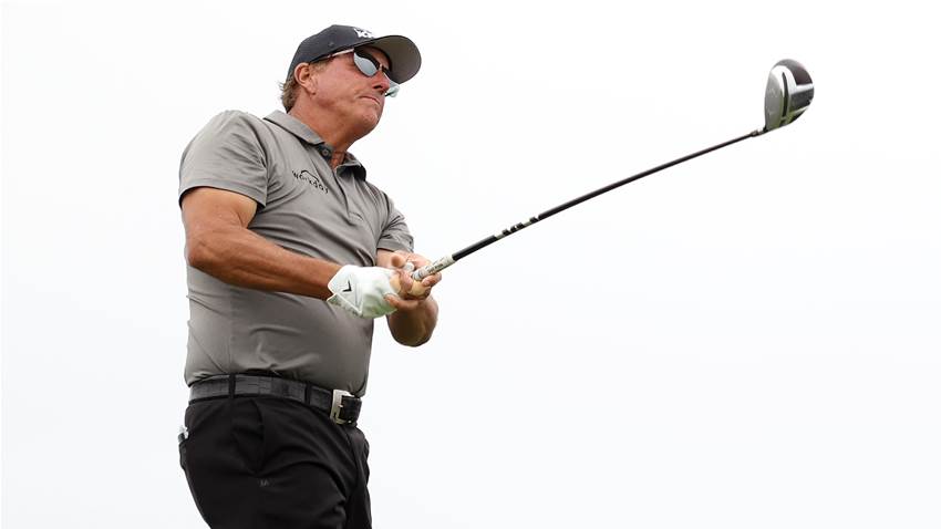 Mickelson sees Grand Slam dream evaporate Mickelson sees Grand Slam dream evaporate