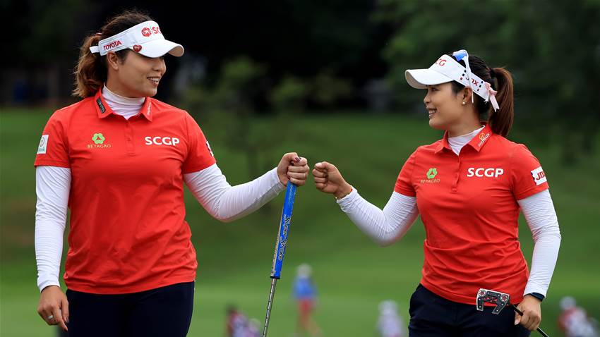 Jutanugarn sisters take LPGA Tour lead Jutanugarn sisters take LPGA Tour lead