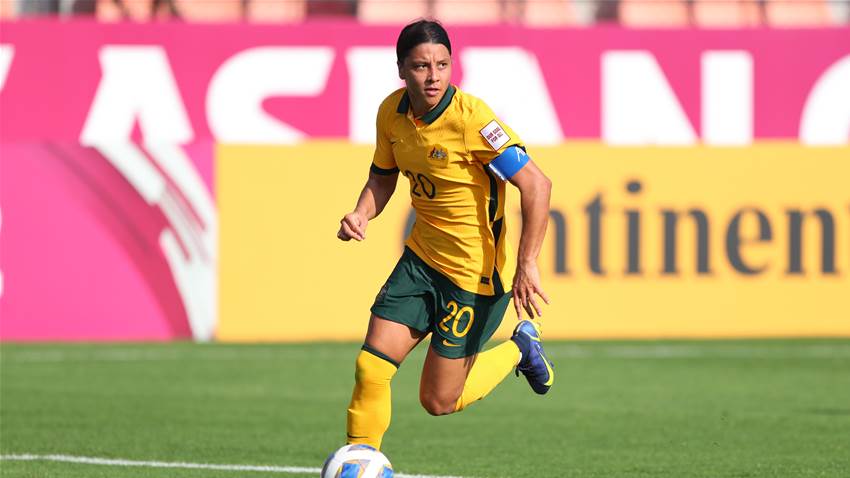 Kerr makes history in Matildas thrashing Kerr makes history in Matildas thrashing