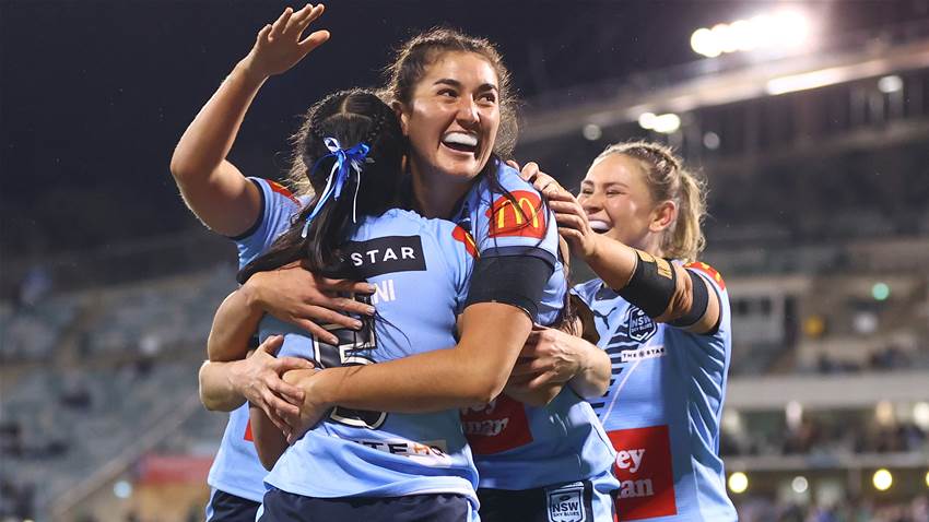 Women's State of Origin changes hands after thrilling match
