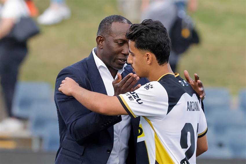 'You have to bring more to the table': Arzani's A-League coach says World Cup is 'so much, so quickly' 'You have to bring more to the table': Arzani's A-League coach says World Cup is 'so much, so quickly'