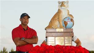 Tiger back in action in the Bahamas
