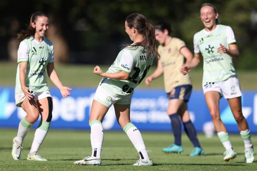 Canberra smash Newcastle 3-0 to end shaky ALW form Canberra smash Newcastle 3-0 to end shaky ALW form