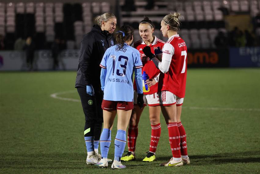 Matildas duo book English League Cup final appearance Matildas duo book English League Cup final appearance