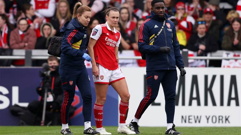 Matildas sweating over Caitlin Foord injury in England
