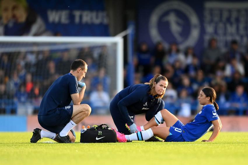 Chelsea play down Sam Kerr fitness concerns