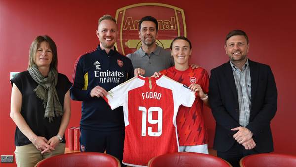 Matildas star Foord re-signs with Arsenal