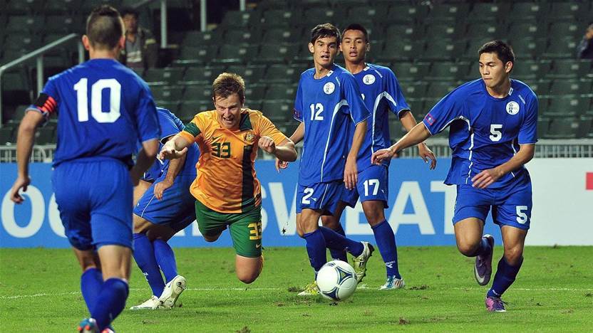Aussie coached Guam could face Socceroos on road to Qatar 2022