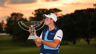 Relentless Hovland claims FedExCup title