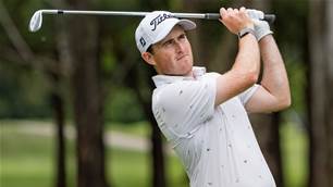Kyle Michel leads by two at The National
