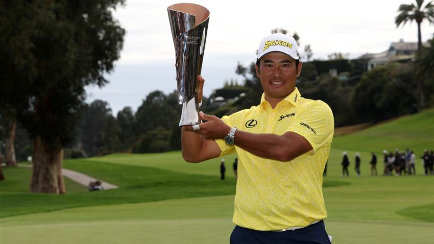 Record-breaking Matsuyama tames Riviera Record-breaking Matsuyama tames Riviera
