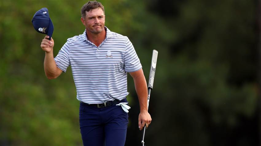 DeChambeau surges to early lead at suspended Masters DeChambeau surges to early lead at suspended Masters