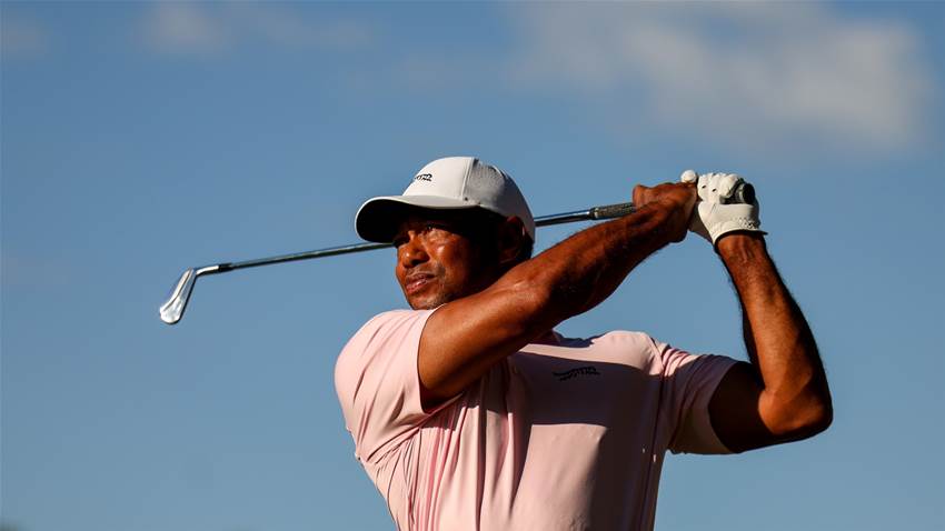 Woods getting back in the swing for U.S Open Woods getting back in the swing for U.S Open