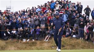 Lowry lights up Troon as unheralded Englishman takes the lead