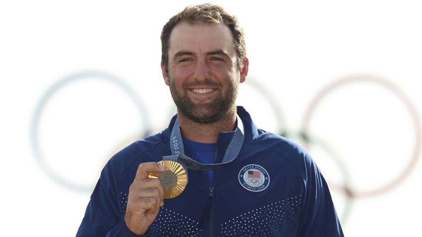 Scheffler soars to Olympic golf triumph Scheffler soars to Olympic golf triumph