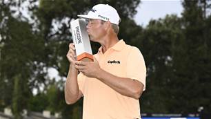 Kizzire ends PGA Tour drought with five-stroke win