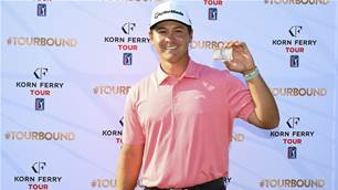 Aussie Vilips wins Korn Ferry Tour's rookie of the year