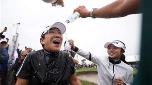 South Korean Shin claims second Australian Open title