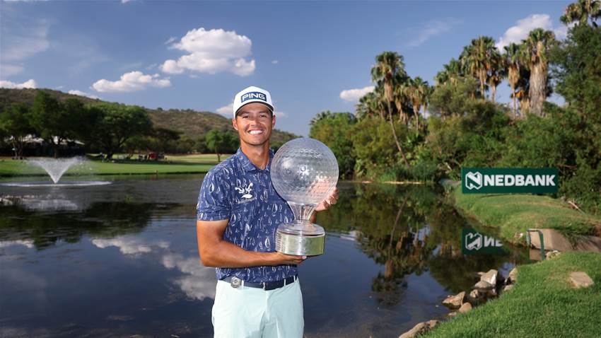 Johannes Veerman wins in Sun City from five behind Johannes Veerman wins in Sun City from five behind