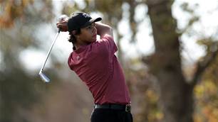 Son of golfing gun wins first top junior-circuit title