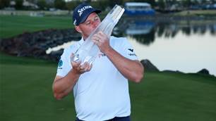 Straka cruises to PGA win, Aussie Day ties for third