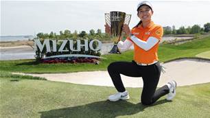 Kyriacou shines but can't catch Thitikul in LPGA event
