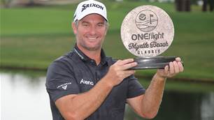 Chip in gives Kiwi maiden PGA Tour win and major start
