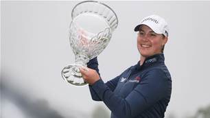 Clutch Kupcho ends near three-year LPGA drought