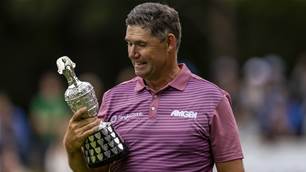 Harrington completes prized Open and Senior double