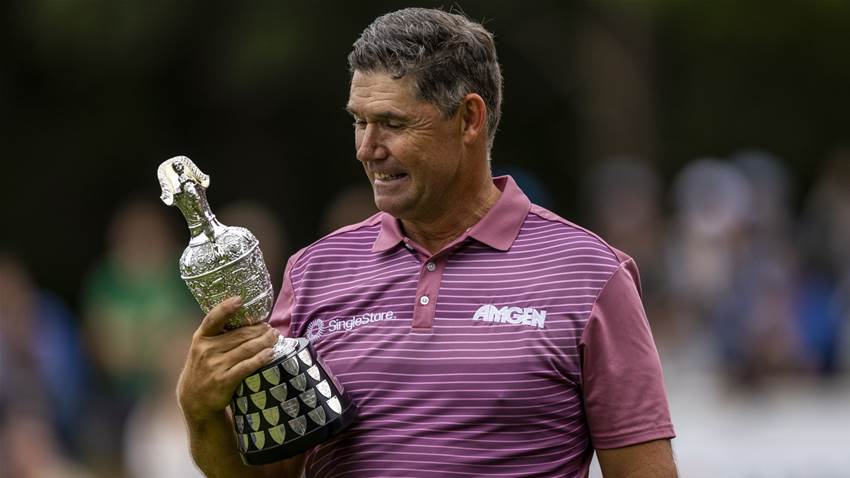 Harrington completes prized Open and Senior double Harrington completes prized Open and Senior double