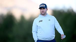 Lawrence leading as European Masters plays catch up