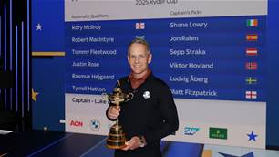 Donald sticks with Rome winners for Ryder Cup