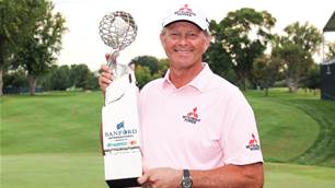 Goosen gets Champions Tour gong over compatriot